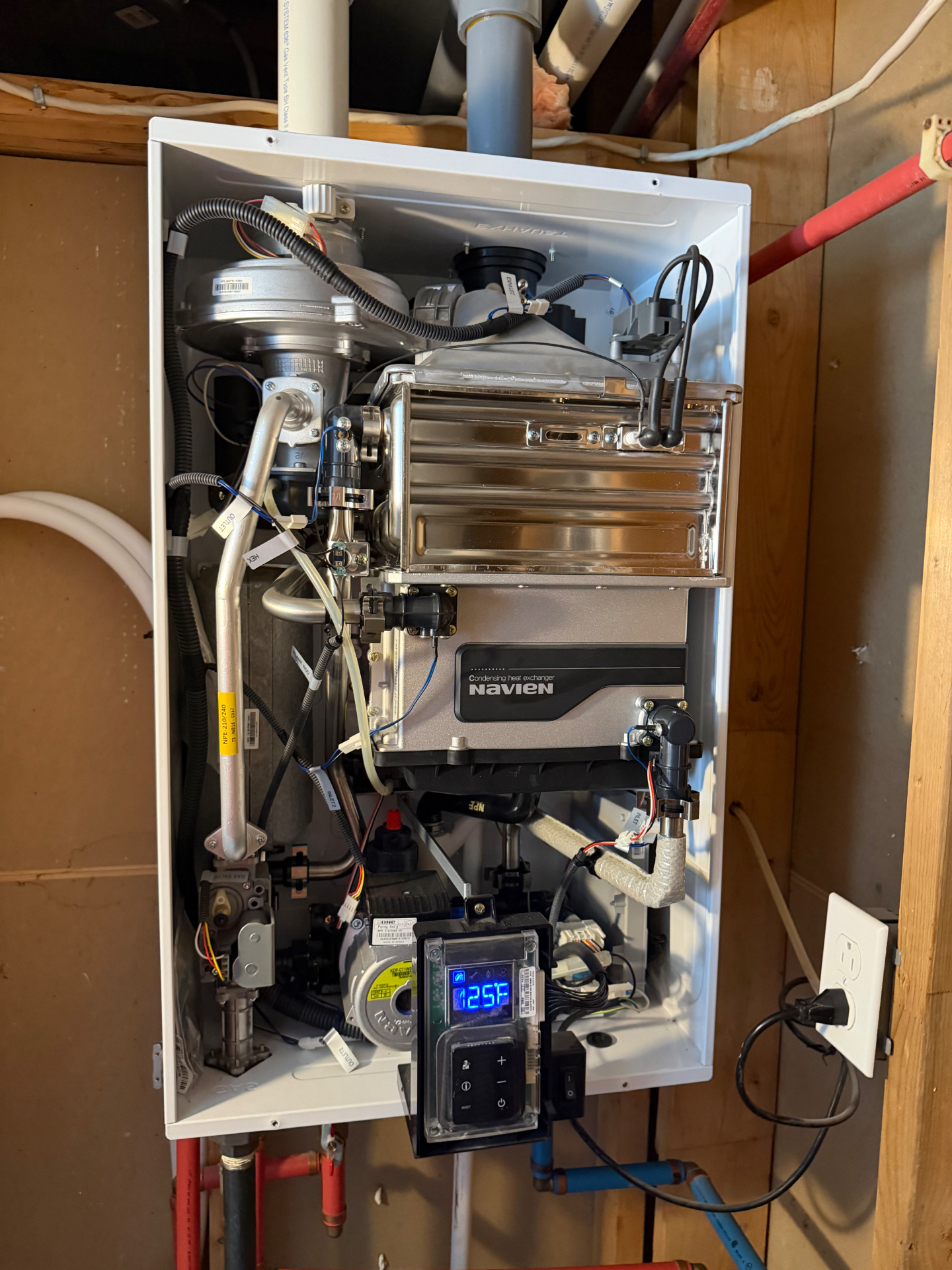 Boiler service — Navien